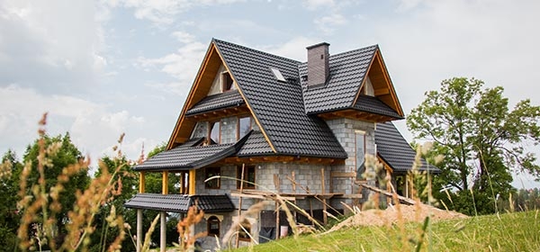 Drewniane wykończenia - dom w Gliczarowie
